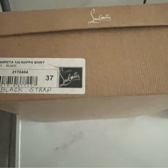 CHRISTIAN LOUBOUTIN
Shiny Nappa Sharpeta 100 Pumps BLACK - Picture 3 of 4